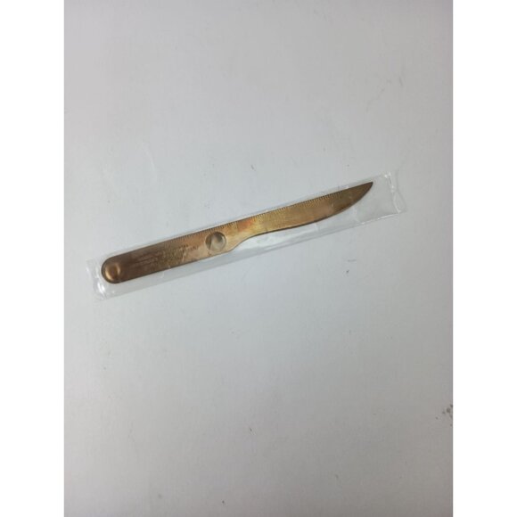Hotpoint Appliances Radio Appliance Service Brass Letter Opener Vintage - Picture 1 of 3